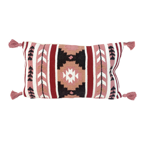 Faith Woven Tapestry Rectangular Cotton Cushion