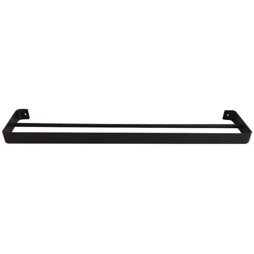 Black Mac Metal Towel Rail