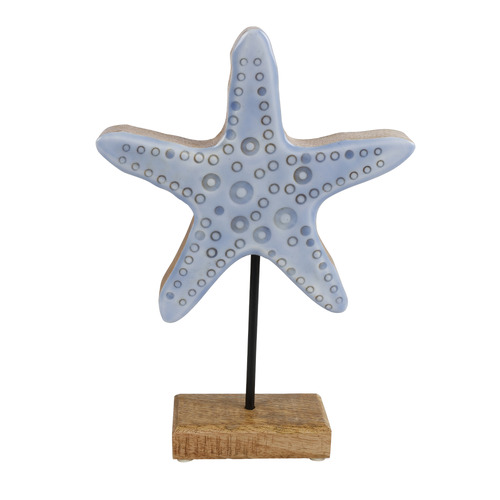 7 Seas Seastar Mango Wood Decorative Ornament