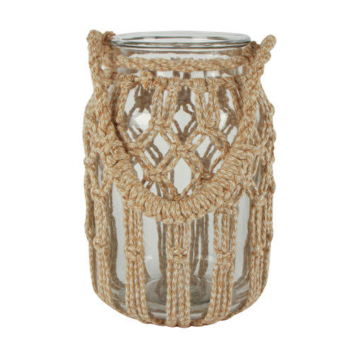 30cm Haydn Macrame Vase