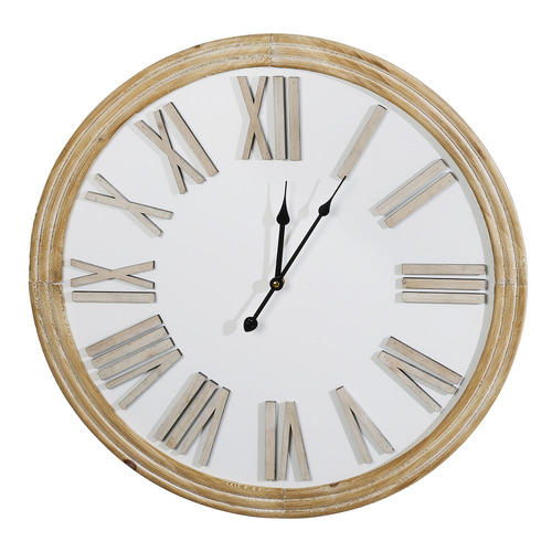 Papaya&Patina 60cm Lucas Wall Clock | Temple & Webster