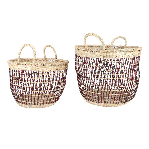 2 Piece Blake Bulb Basket Set