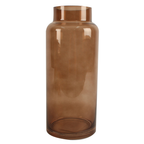 Brown Moodi Glass Vase