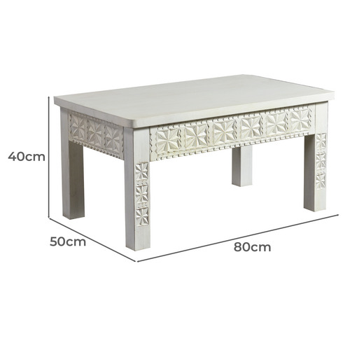 Bhaavik Mango Wood Coffee Table