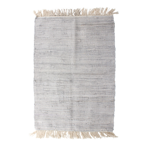 Grey Santorini Cotton Rug