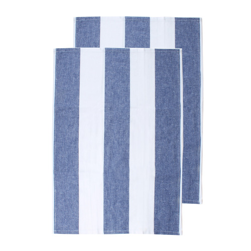 Huso Nautical Striped Cotton Teatowels