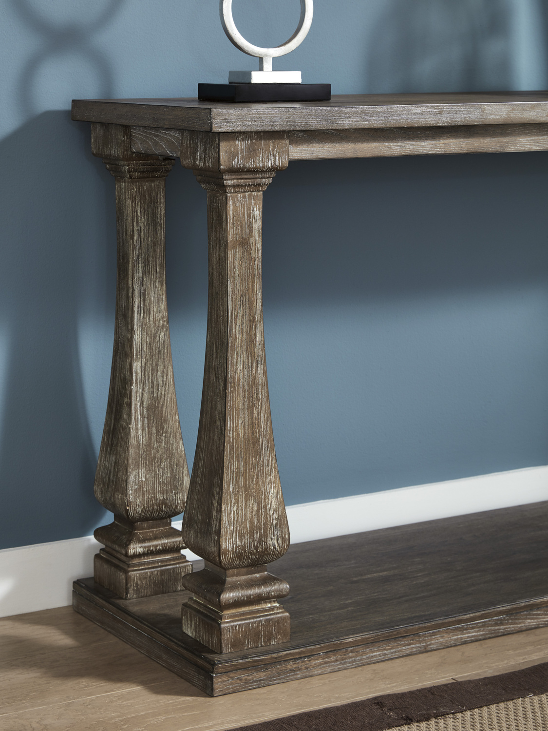 Gallatin Elm Wood Console Table