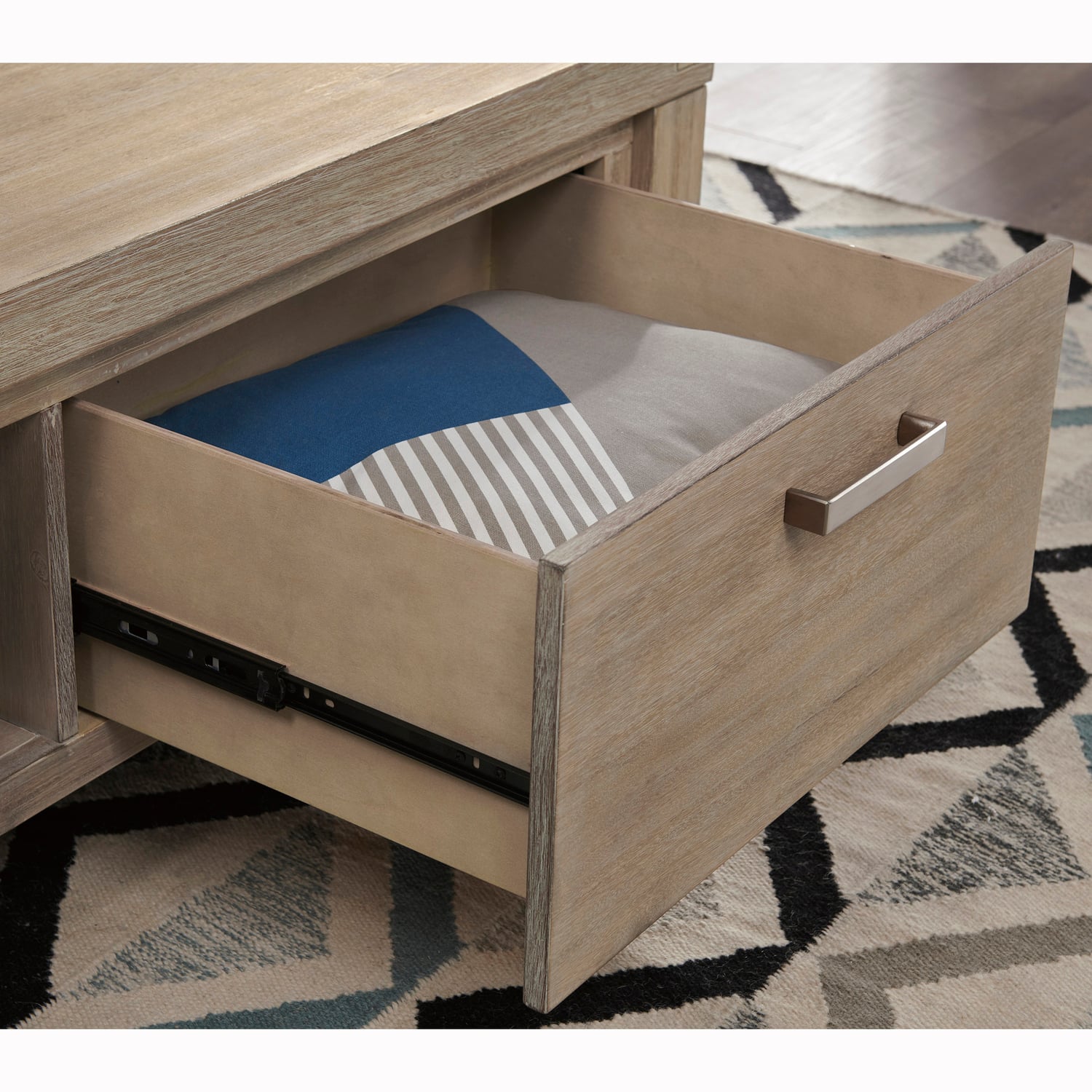 Rinoah Acacia Wood Coffee Table