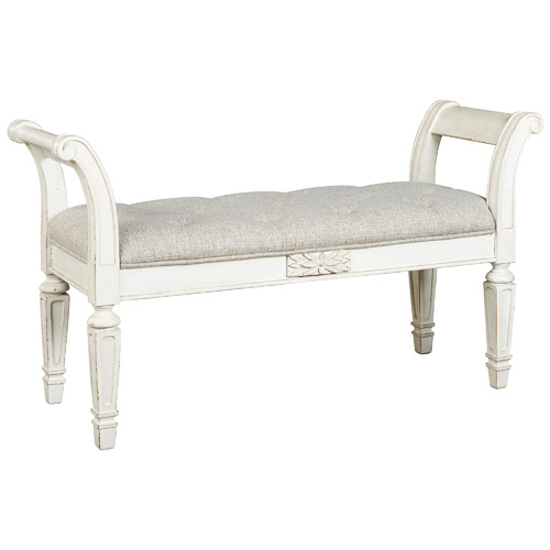 Button Tufted LeBlanc Bench