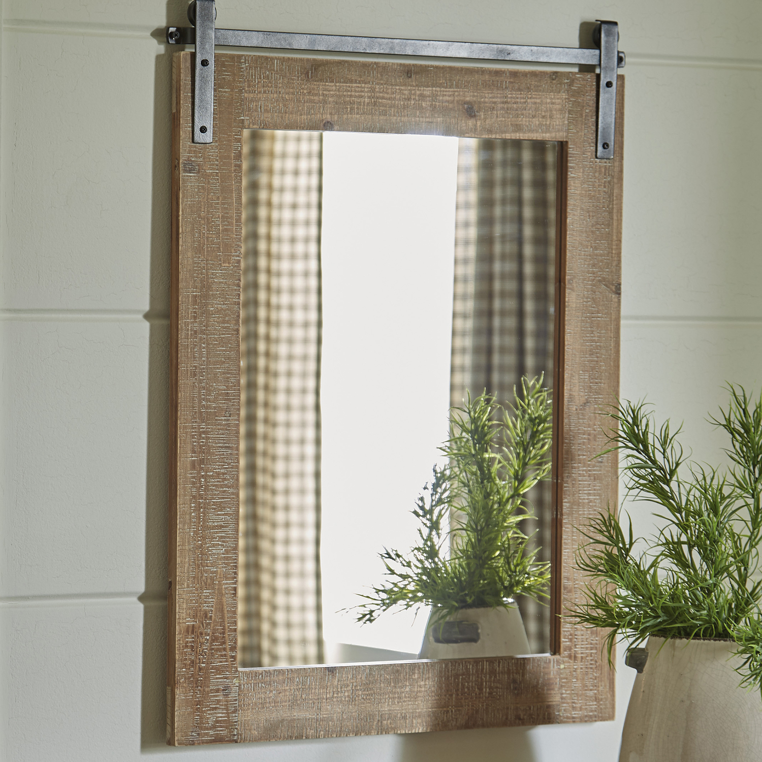 Laneway Farmhouse Wooden Mirror