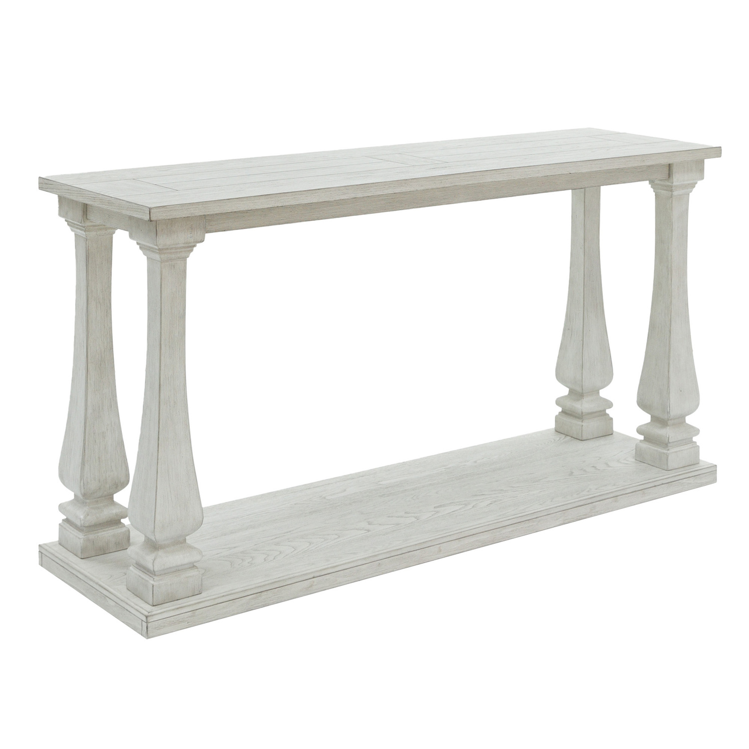White Serene Console Table