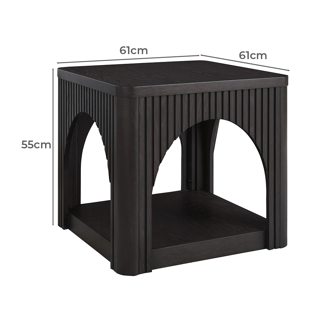 Henrietta Acacia Wood Side Table