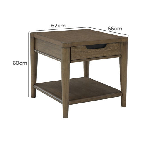 Tycho Rubberwood Side Table