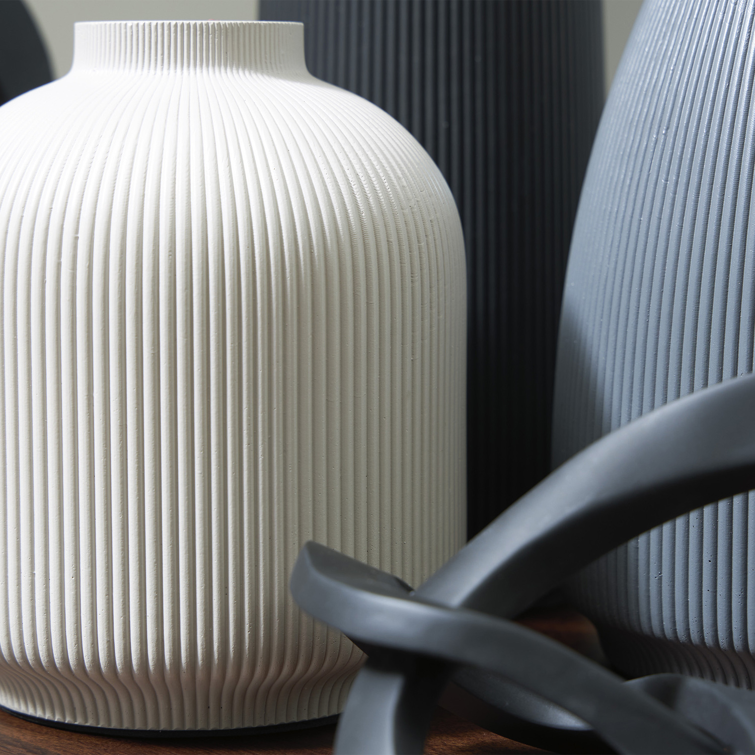 5 Piece Nythic Vase & Sculpture Set