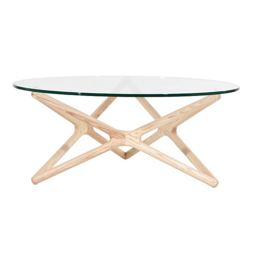 Sean Dix Triple X Oak Wood Coffee Table Temple & ster