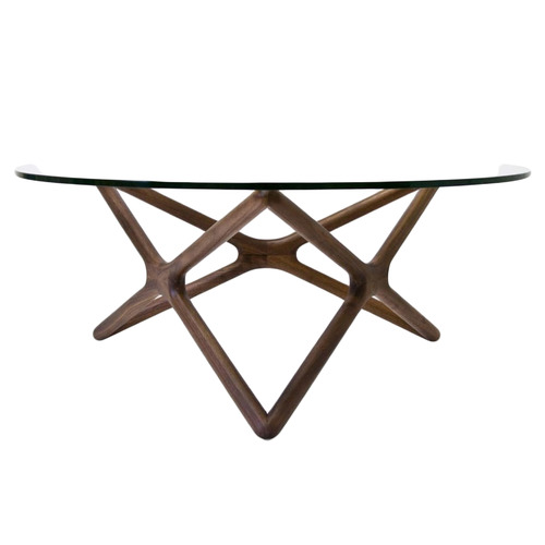 Eurovita Sean Dix Triple X Walnut Wood Coffee Table Temple & ster