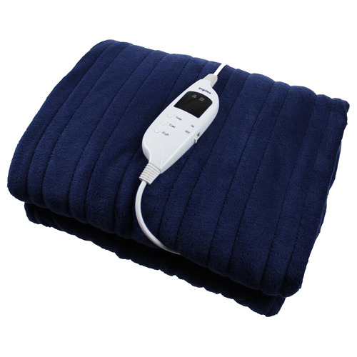Blue Electric Throw Rug