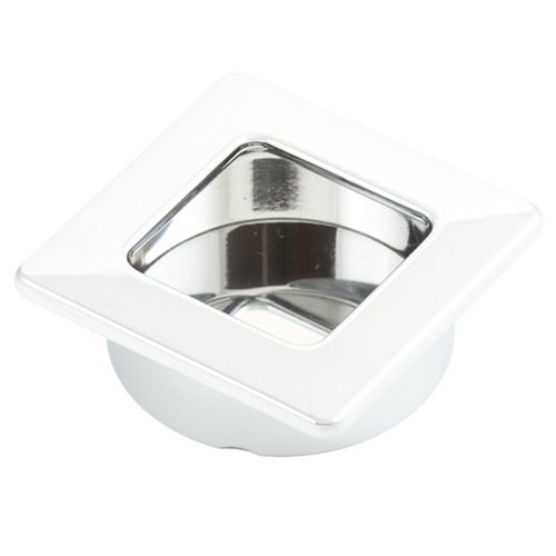Flush Zamak Square Pull