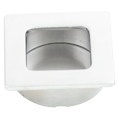 Flush Zamak Square Pull