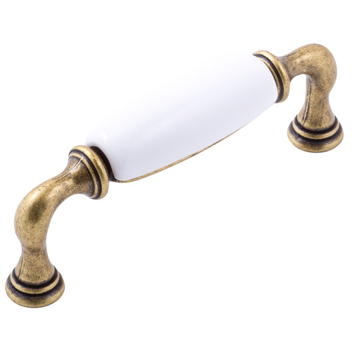 11cm Manor Zamak & Porcelain Handle