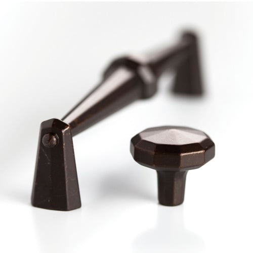 Walnut Tudor Zamak Knob