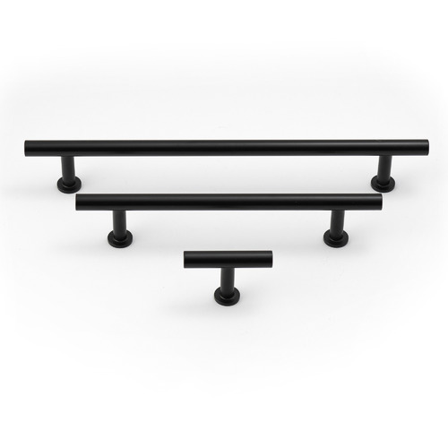 Matte Black Stirling Brass Cabinet Handle