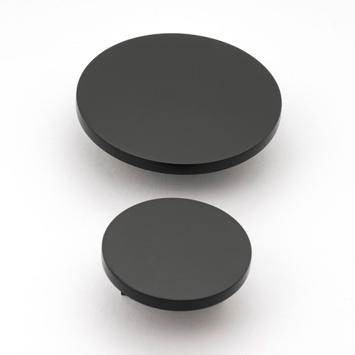 Matte Black Gyre Cabinet Knob