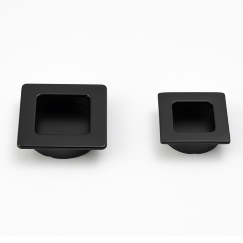 Matte Black Flush Handle Temple & ster