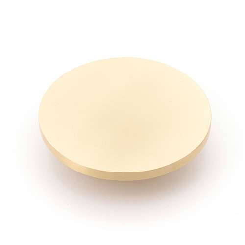 Brushed Brass Gyre Cabinet Knob