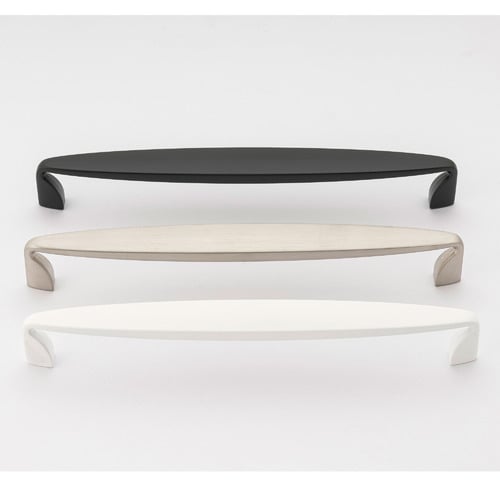 Matte Black Corner Cabinet Handle