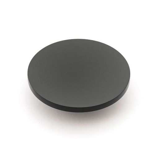 Matte Black Gyre Cabinet Knob
