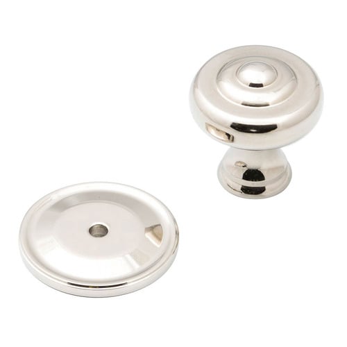 Decade Brass Knob & Backplate