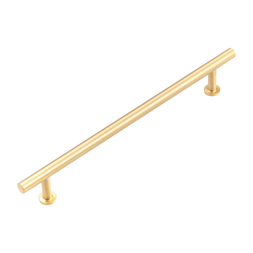 Castella Satin Brass Stirling Cabinet Handle The Build By Temple And Webster 5828