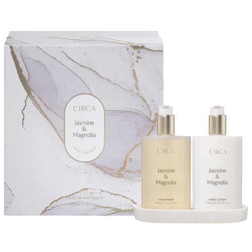 2 Piece 450ml Jasmine & Magnolia Hand Care Set