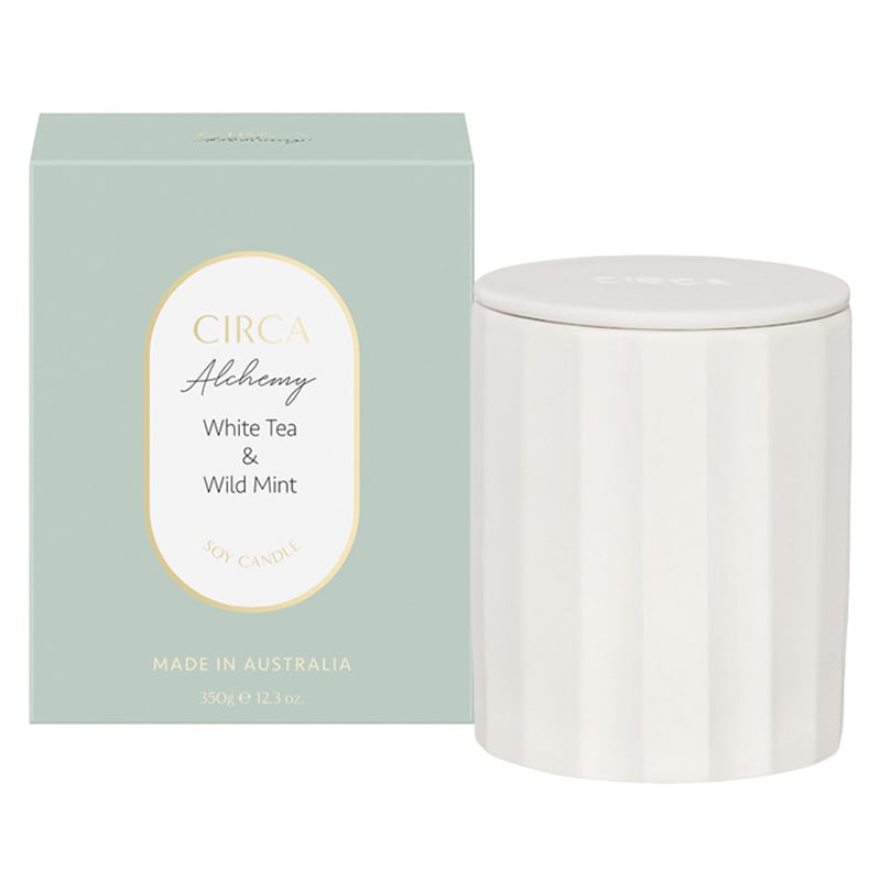 White Tea & Wild Mint Alchemy Scented Candle