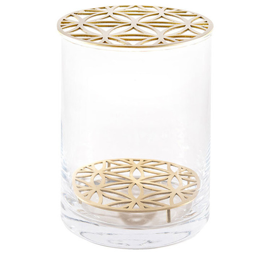 Bloom Glass Vase with Insert Temple & ster