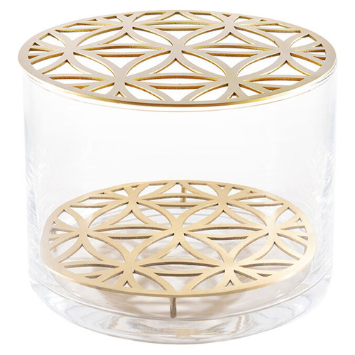 Bloom Glass Vase with Insert Temple & ster