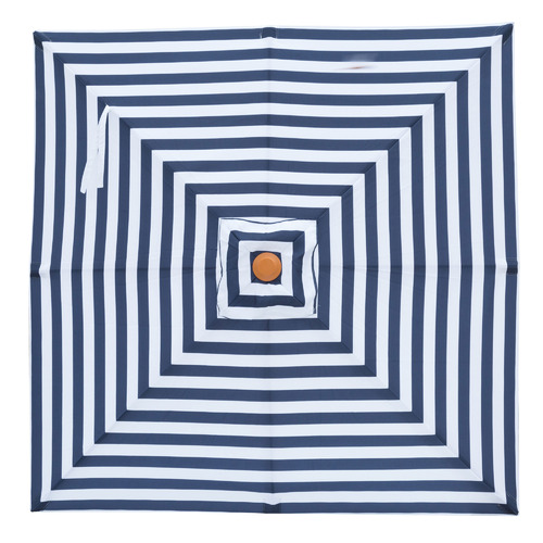 2m Stripe Square Market Umbrella