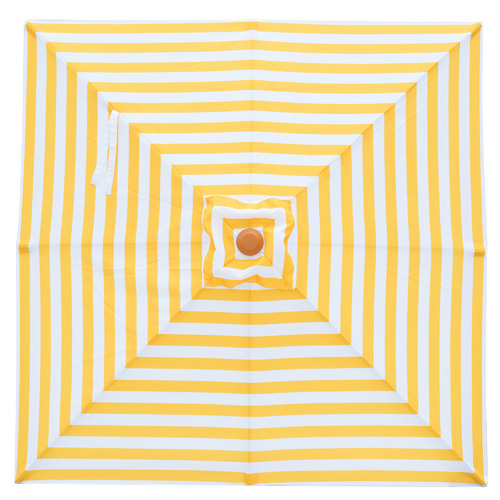 2m Stripe Square Market Umbrella