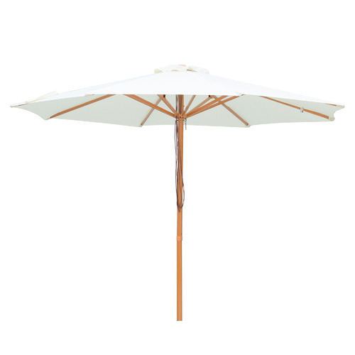 Cream Aluminium Market Umbrella