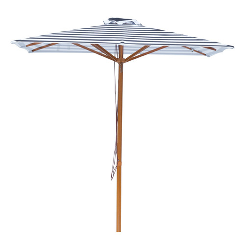 2m Stripe Square Market Umbrella