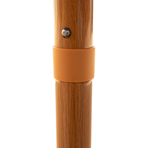 2m Timber-Look Market Umbrella
