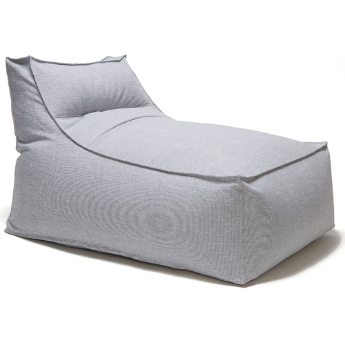 2 Piece Superior Outdoor Beanbag & Ottoman Set