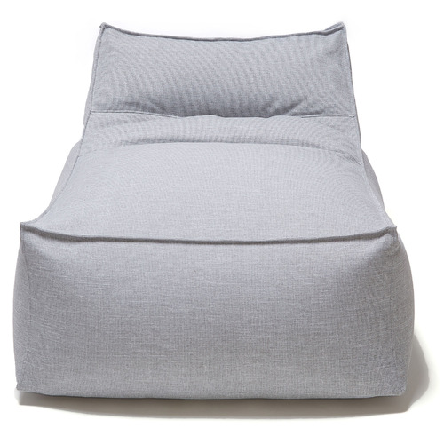 2 Piece Superior Outdoor Beanbag & Ottoman Set