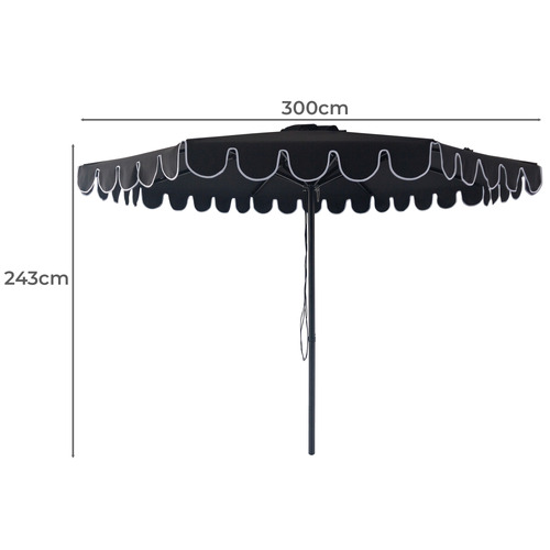 3m Valencia Market Umbrella