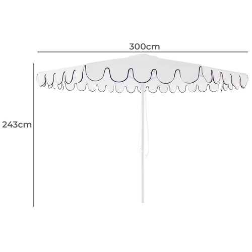 3m Valencia Market Umbrella