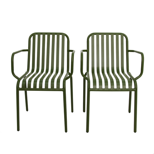 Brian Steel Outdoor Bistro Chairs