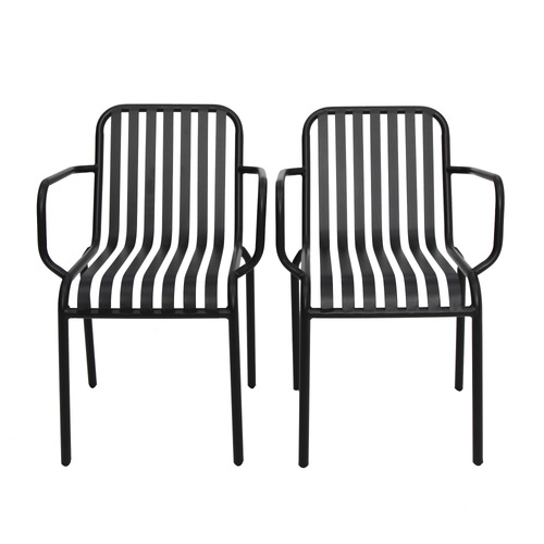Brian Steel Outdoor Bistro Chairs