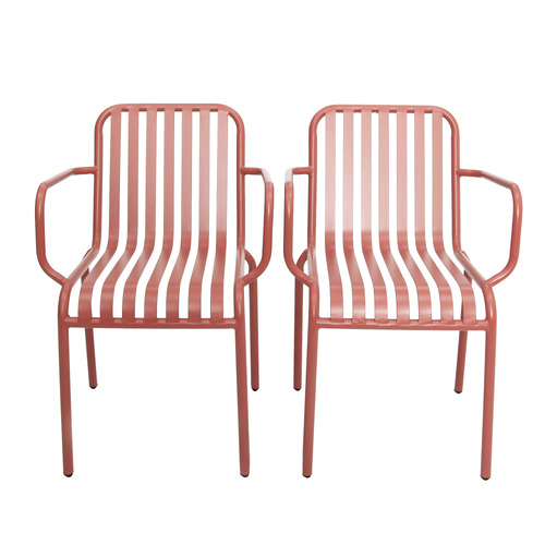 Brian Steel Outdoor Bistro Chairs