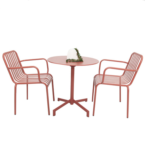 2 Seater Clifford  Steel Outdoor Bistro Set